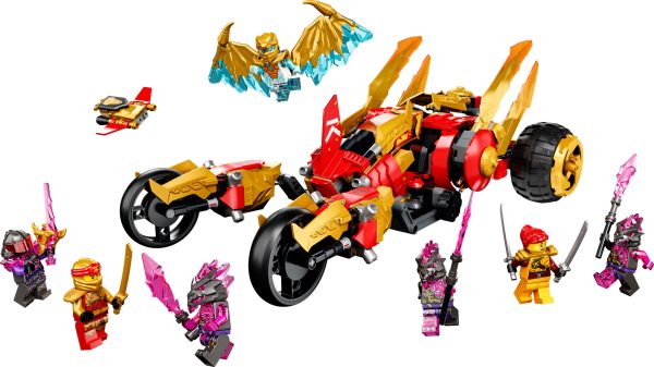 LEGO Ninjago Kai's gouden drakenvoertuig - 71773 - Afbeelding 3