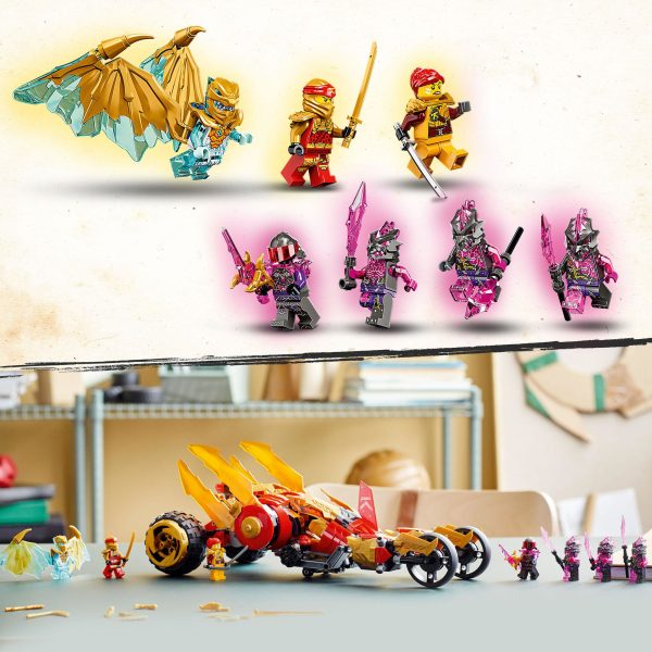 LEGO Ninjago Kai's gouden drakenvoertuig - 71773 - Afbeelding 6