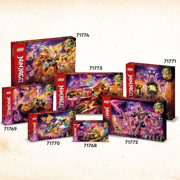 LEGO Ninjago Kai's gouden drakenvoertuig - 71773 - Afbeelding 7