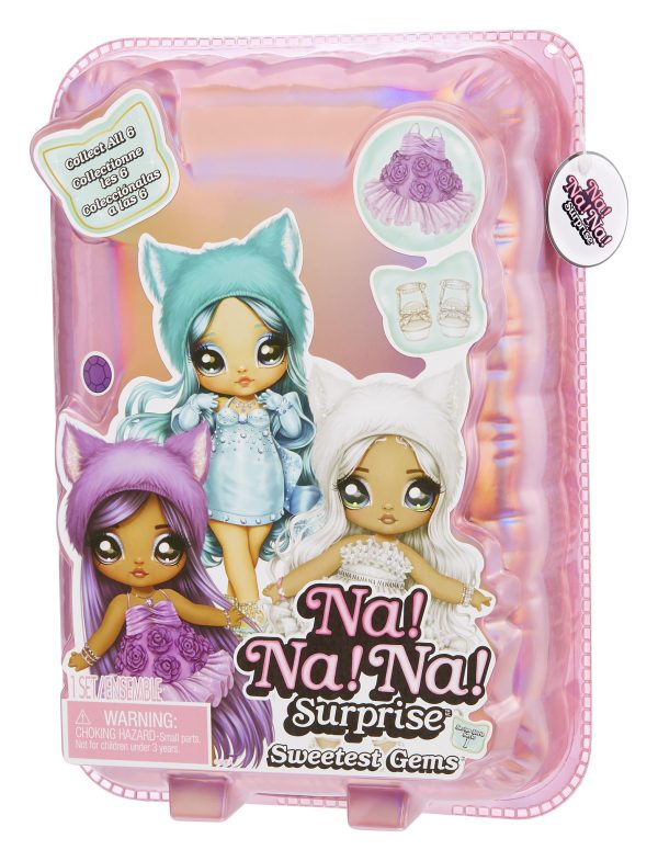 Na! Na! Na! Surprise Sweetest Gems - Valentina Lovely (amethist) - Afbeelding 2