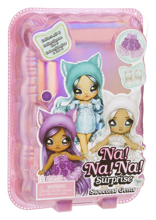 Na! Na! Na! Surprise Sweetest Gems - Valentina Lovely (amethist) - Afbeelding 3