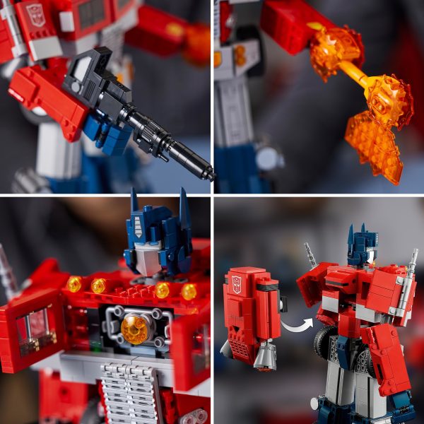 LEGO Icons Transformers Optimus Prime - 10302 - Afbeelding 6