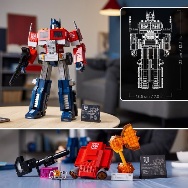 LEGO Icons Transformers Optimus Prime - 10302 - Afbeelding 7