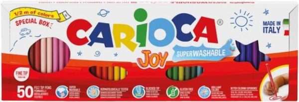 Viltstiften "Joy" met fijne punt - Etui (karton) 50stuks