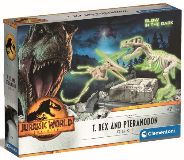 Jurassic World - T. Rex and Pteradonon Dig Kit