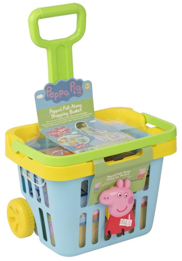 Peppa Pig - Peppa's rollend boodschappenmandje