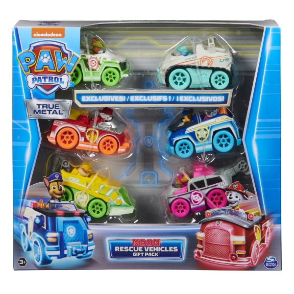 Paw Patrol - True Metal voertuigen 6-pack (1:55)