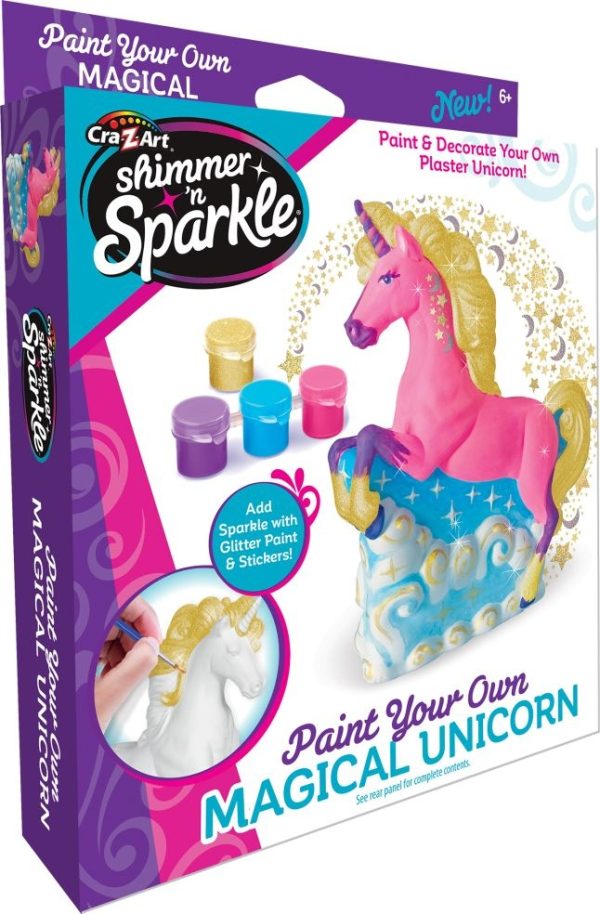 Shimmer 'n Sparkle - Paint Your Own Magical Unicorn