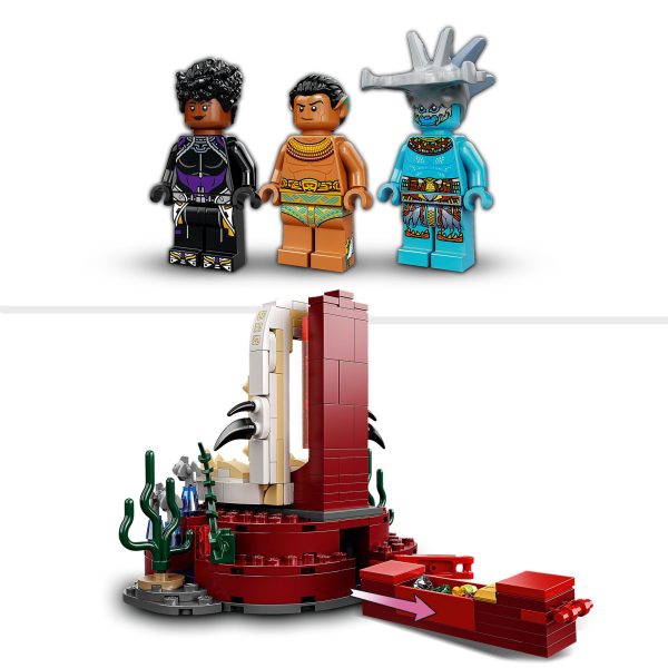 LEGO Marvel Avengers Koning Namor’s troonzaal - 76213 - Afbeelding 6