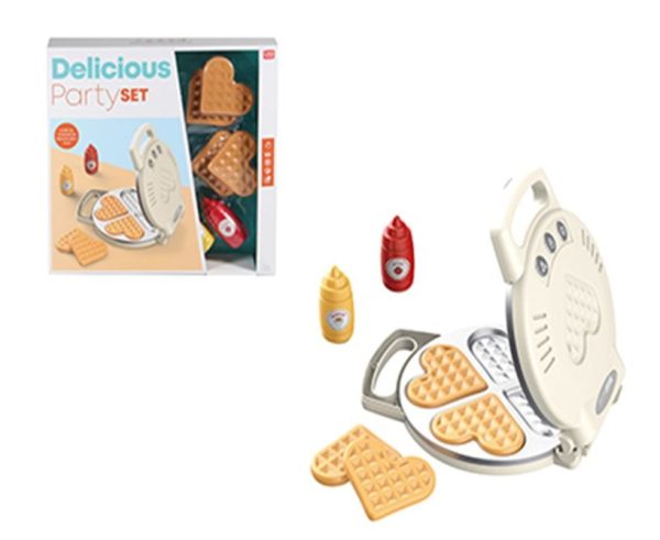 Wafelijzer met geluid