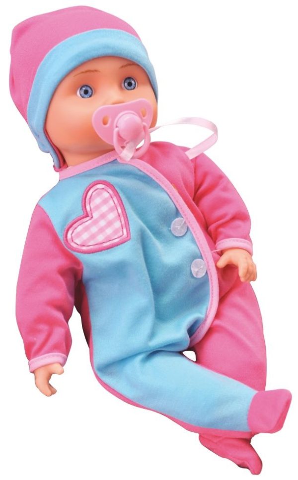 Bambolina Amore Babypop (36cm) met huilgeluidjes - Afbeelding 2