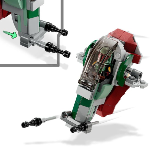LEGO Star Wars Boba Fett's sterrenschip Microfighter - 75344 - Afbeelding 5