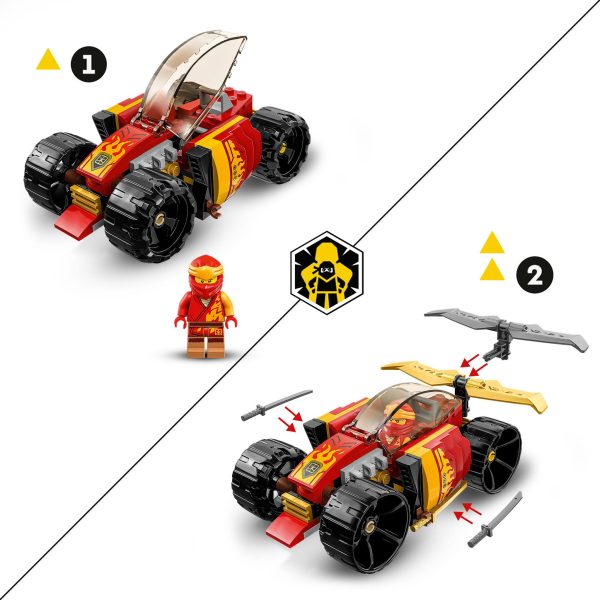 LEGO Ninjago Kai's Ninja racewagen EVO - 71780 - Afbeelding 5
