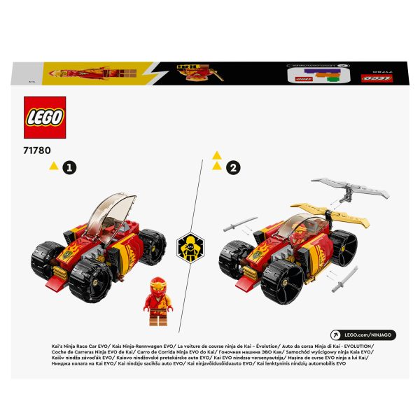 LEGO Ninjago Kai's Ninja racewagen EVO - 71780 - Afbeelding 9