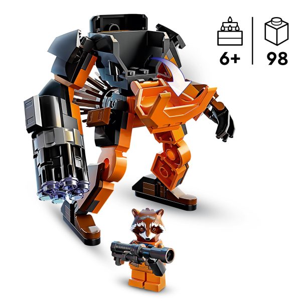 LEGO Marvel Avengers Rocket mechapantser - 76243 - Afbeelding 4
