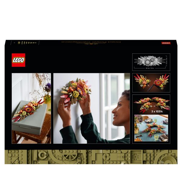 LEGO Icons Bloemstuk met gedroogde bloemen - 10314 - Afbeelding 10