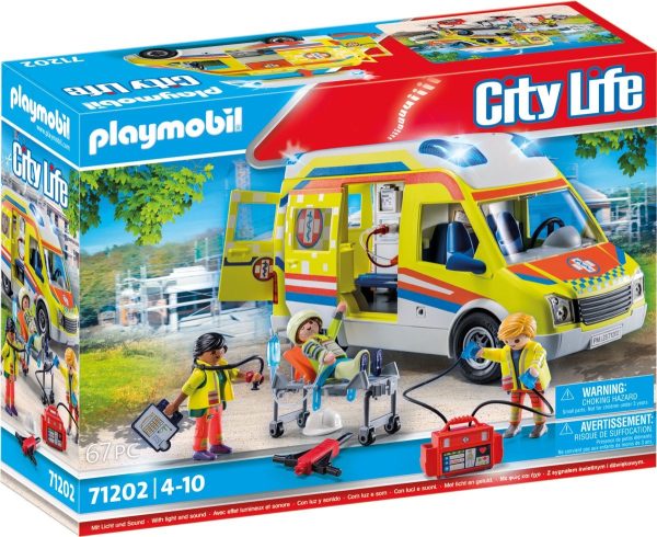 PM City Life - Ambulance met licht en geluid 71202