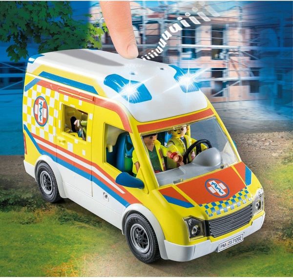 PM City Life - Ambulance met licht en geluid 71202 - Afbeelding 2
