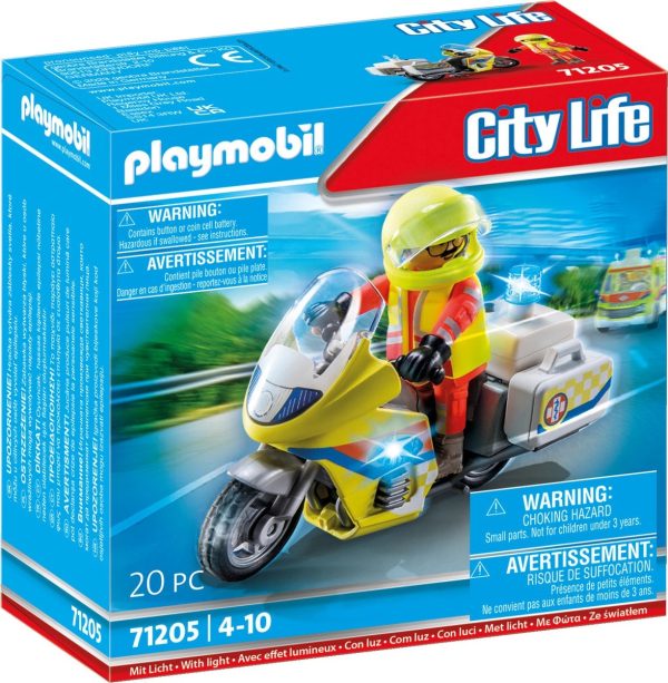 PM City Life - Noodmotorfiets met zwaailicht 71205