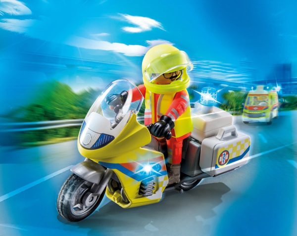 PM City Life - Noodmotorfiets met zwaailicht 71205 - Afbeelding 3