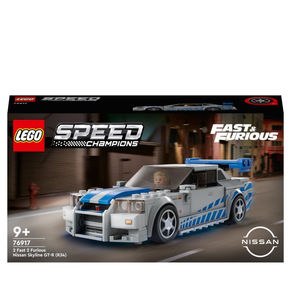 LEGO Speed Champions 2 Fast 2 Furious Nissan Skyline GT-R (R34) - 76917