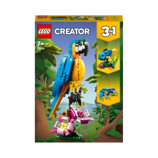 LEGO Creator 3-in-1 Exotische Papegaai - 31136