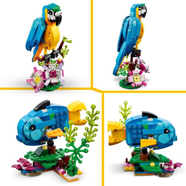 LEGO Creator 3-in-1 Exotische Papegaai - 31136 - Afbeelding 5