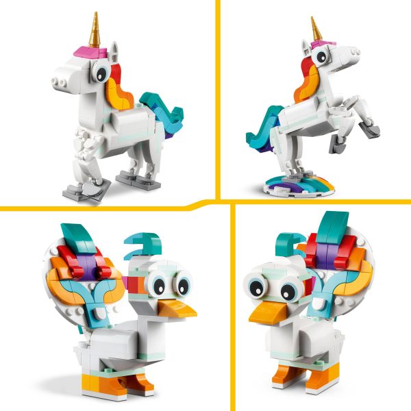 LEGO Creator 3-in-1 Magische Eenhoorn - 31140 - Afbeelding 5
