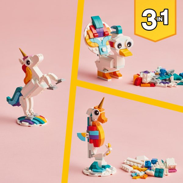 LEGO Creator 3-in-1 Magische Eenhoorn - 31140 - Afbeelding 7