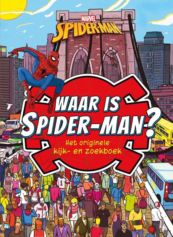 Marvel Spider-Man - Waar is Spider-man? Het originele kijk- en zoekboek