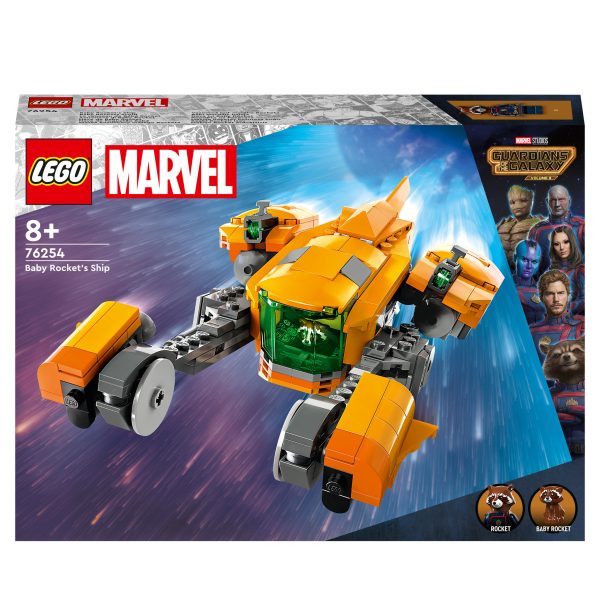 LEGO Marvel Guardians of the Galaxy Het schip van Baby Rocket - 76254