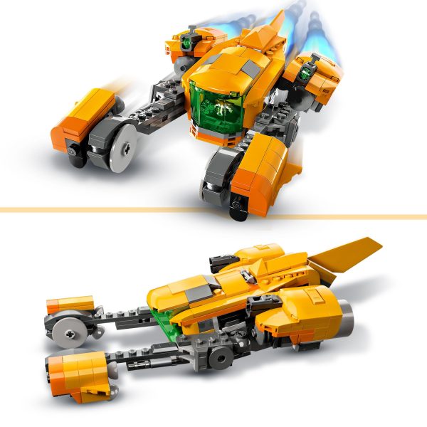 LEGO Marvel Guardians of the Galaxy Het schip van Baby Rocket - 76254 - Afbeelding 5