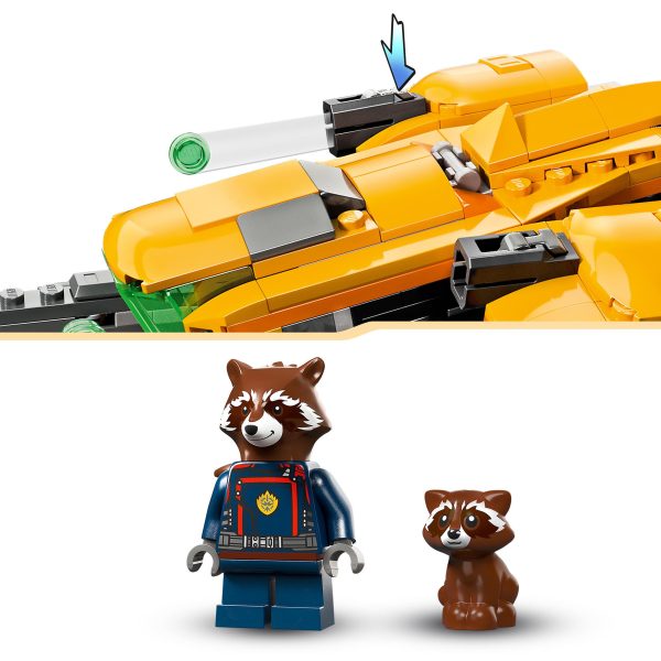 LEGO Marvel Guardians of the Galaxy Het schip van Baby Rocket - 76254 - Afbeelding 6