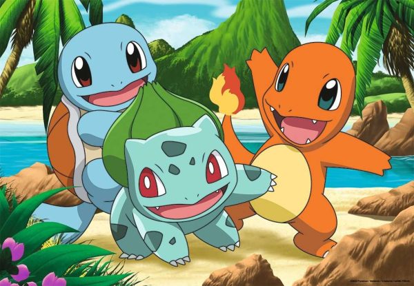 Puzzel (2x24stuks) - Pokémon - Pikachu en zijn vrienden - Afbeelding 3