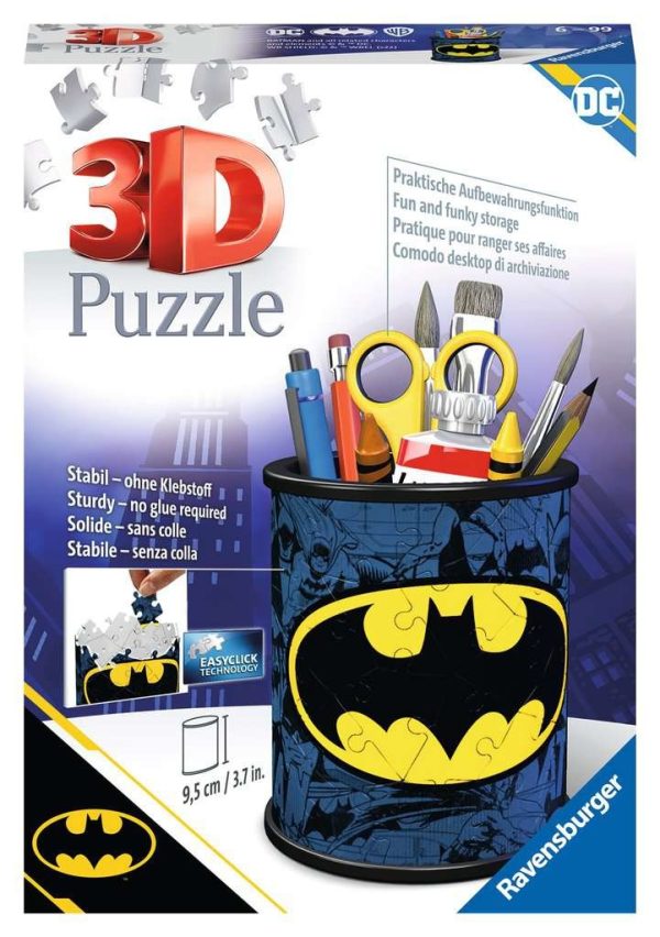 3D Puzzel (54stuks) - Batman - Pennenbak