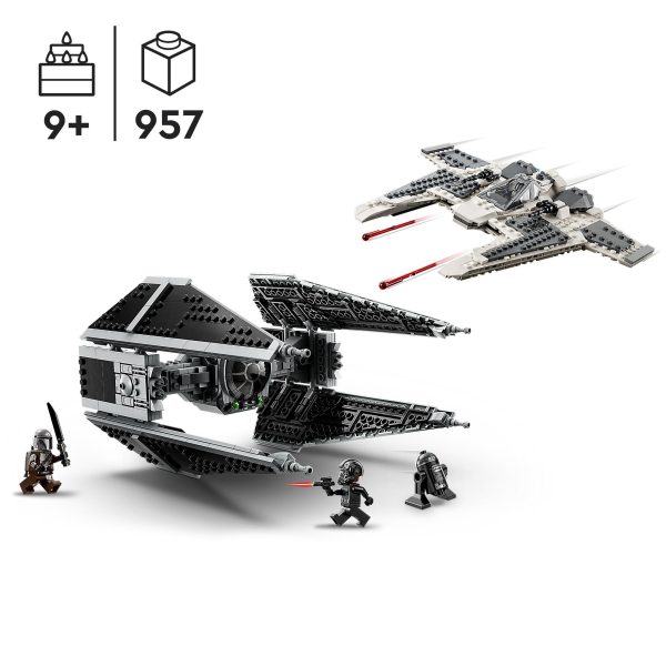 LEGO Star Wars Mandalorian Fang Fighter vs. TIE Interceptor - 75348 - Afbeelding 4
