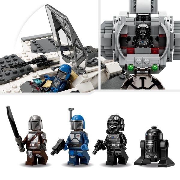LEGO Star Wars Mandalorian Fang Fighter vs. TIE Interceptor - 75348 - Afbeelding 6