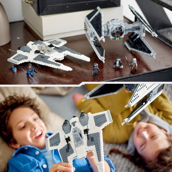 LEGO Star Wars Mandalorian Fang Fighter vs. TIE Interceptor - 75348 - Afbeelding 7