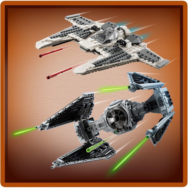 LEGO Star Wars Mandalorian Fang Fighter vs. TIE Interceptor - 75348 - Afbeelding 9