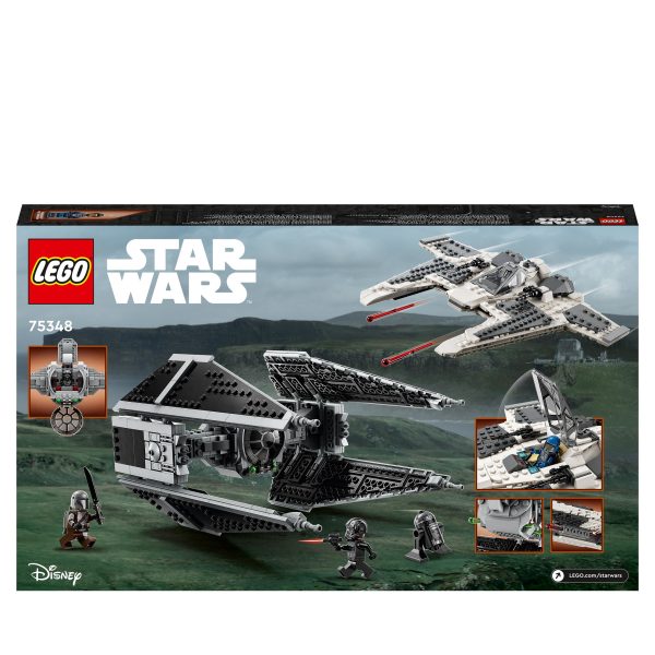 LEGO Star Wars Mandalorian Fang Fighter vs. TIE Interceptor - 75348 - Afbeelding 10