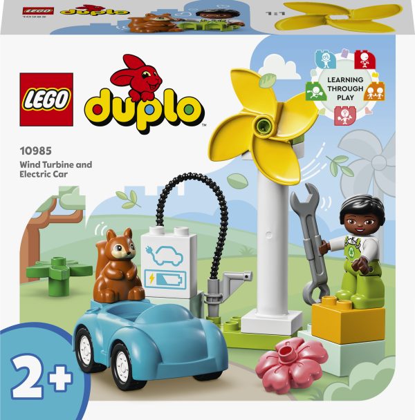 LEGO Duplo Windmolen en elektrische auto - 10985