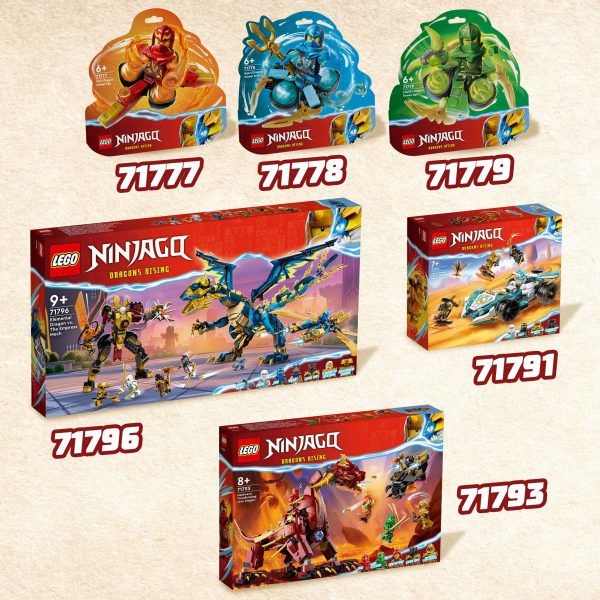 LEGO Ninjago Kai's drakenkracht Spinjitzu Flip - 71777 - Afbeelding 7