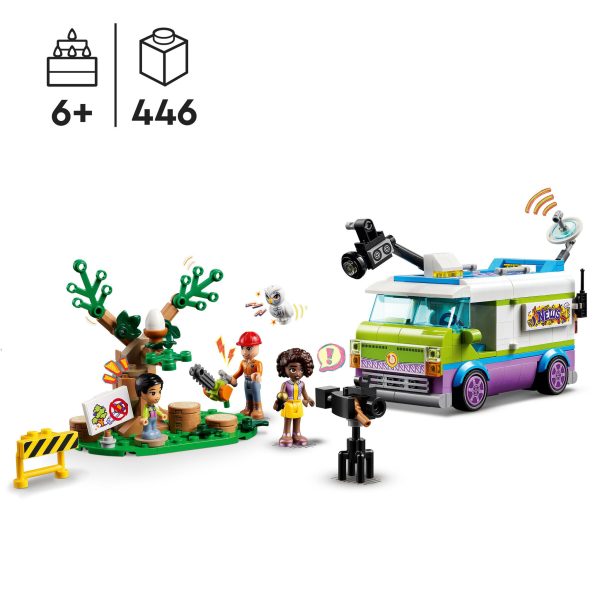 LEGO Friends Nieuwsbusje - 41749 - Afbeelding 4