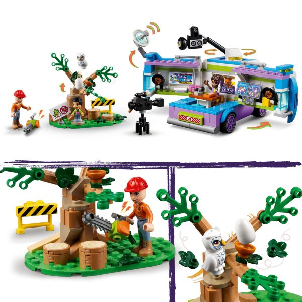 LEGO Friends Nieuwsbusje - 41749 - Afbeelding 6