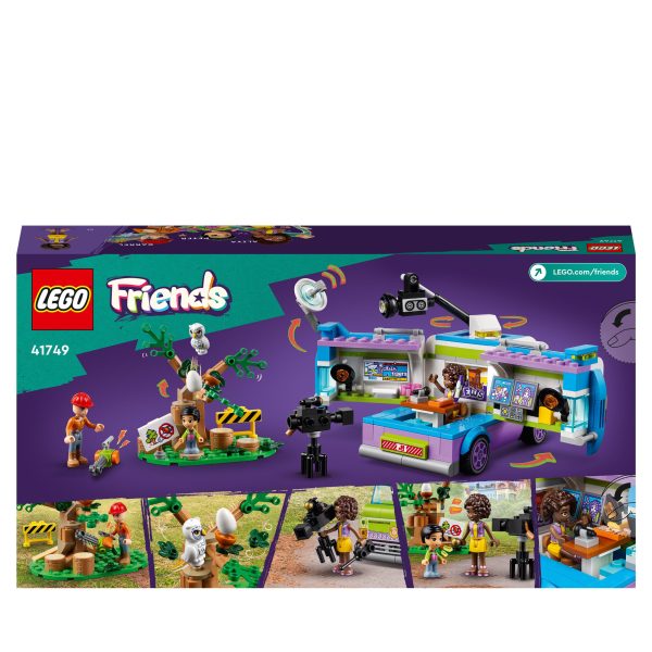 LEGO Friends Nieuwsbusje - 41749 - Afbeelding 9