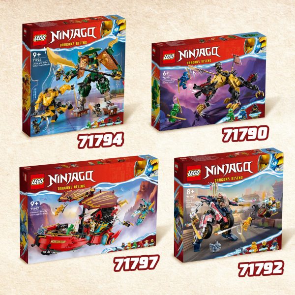 LEGO Ninjago Lloyd en Arins ninjateammecha - 71794 - Afbeelding 7