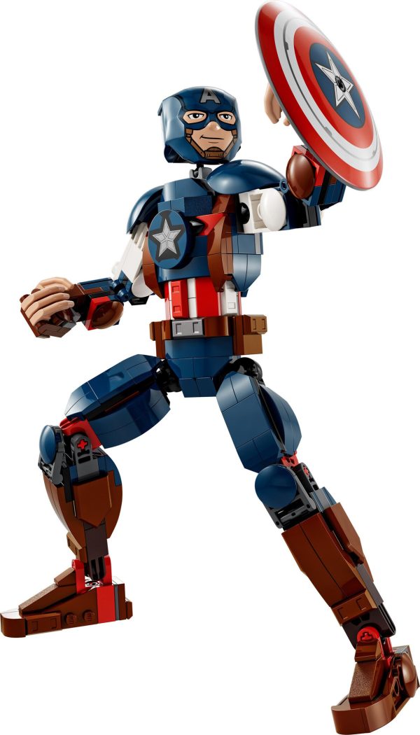 LEGO Marvel Avengers Captain America bouwfiguur - 76258 - Afbeelding 3