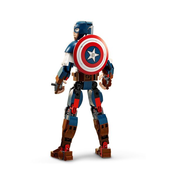LEGO Marvel Avengers Captain America bouwfiguur - 76258 - Afbeelding 5