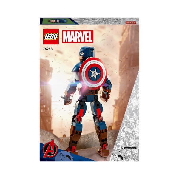LEGO Marvel Avengers Captain America bouwfiguur - 76258 - Afbeelding 9