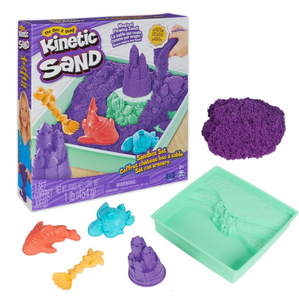 Kinetic Sand - Sandbox Set (assorti) - 1 exemplaar